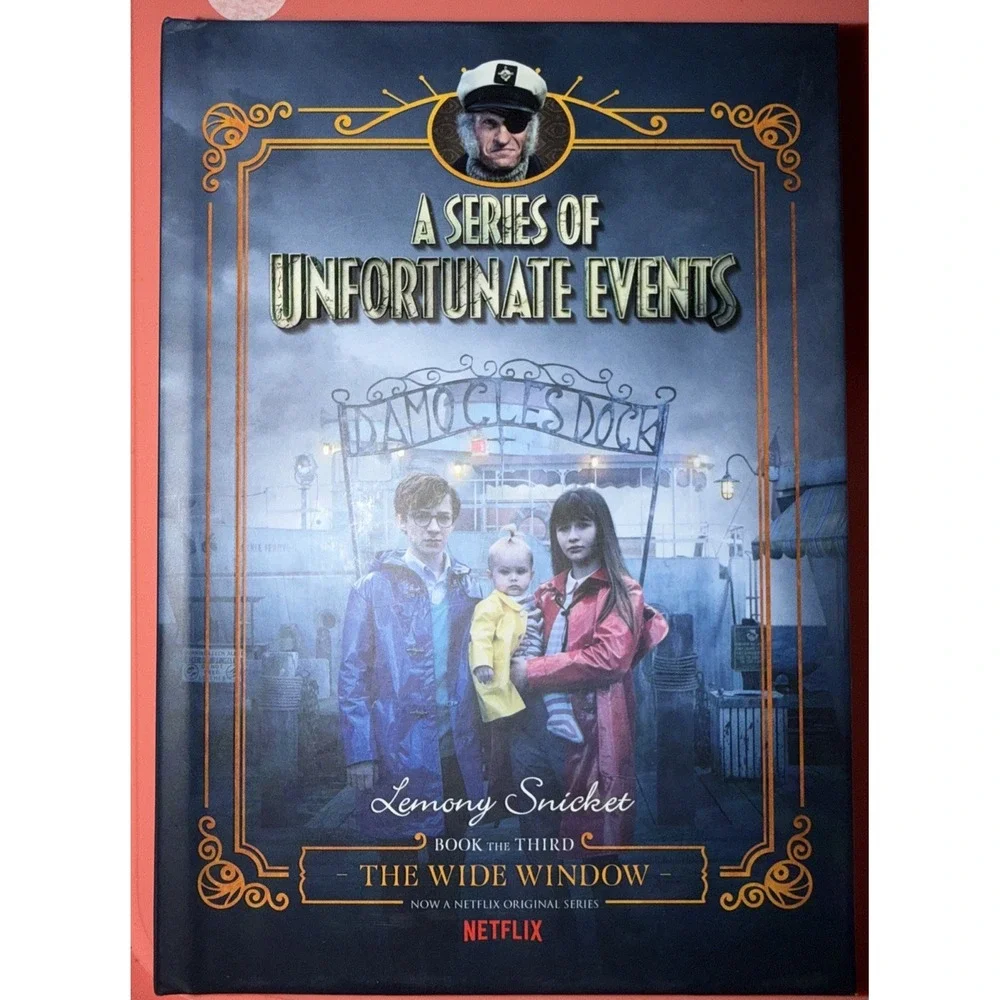 A Series of Unfortunate Events by Lemony Snicket 1-4 Hardcover Books